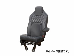 JETイノウエ　車種専用シートカバーCOMBI　日野17プロフィア/17レンジャー　標準シートMT車専用　黒/黒糸　595363