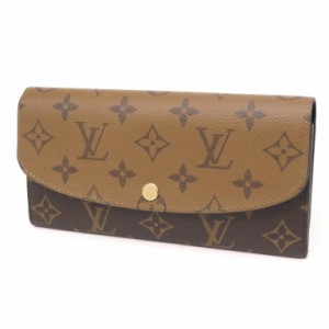 【新品】ﾙｲ･ｳﾞｨﾄﾝ ﾎﾟﾙﾄﾌｫｲﾕ・ｴﾐﾘｰ M82157 ﾓﾉｸﾞﾗﾑ・ﾘﾊﾞｰｽ LOUISVUITTON 長財布(62977)