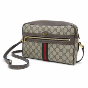 GUCCI ｼｮﾙﾀﾞｰﾊﾞｯｸﾞ ｵﾌｨﾃﾞｨｱ GGｽﾌﾟﾘｰﾑ 【中古】(63546)