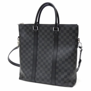 LOUISVUITTON ショルダーバッグ アントン トートバッグ N40000 ダミエ・グラフィット 【中古】(64555)