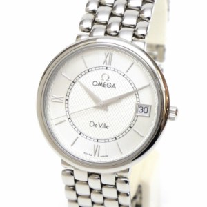 オメガ OMEGA DE VILLE 33MM クオーツ 7514.31.00 シルバー ステンレススチール 【中古】(64740)