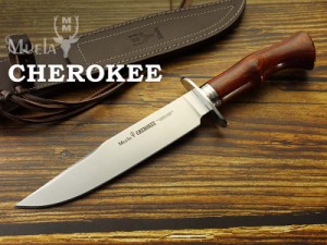 ムエラ CHEROKEE-19R チェロキー 190mm パッカーウッド ボウイナイフ Muela