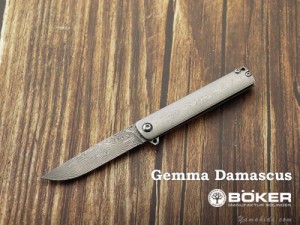 ボーカー 折りたたみナイフ ジェンマ ダマスカス 01BO358DAM BOKER Plus