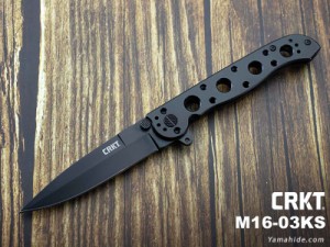 ●● CRKT M16-03KS スピアー ブラック 折りたたみナイフ ナイフ&ツール