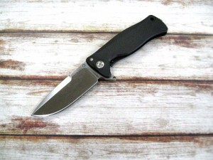 ●● ライオンスチール SR11A-BS  EDC 折り畳みナイフ スレイプナー鋼/ブラックアルミニウム ハンドル,lionSTEEL knife