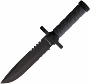 ハンビー 次世代 サバイバルナイフ コンビ刃 ブラックハンドル ,HUMVEE  Next Gen Knife