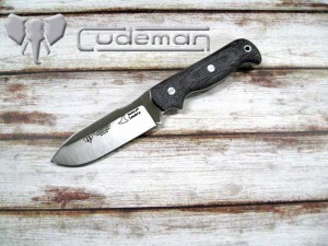 ●● クードマン CUD181Y  ブッシュクラフト ナイフ バナジウム鋼/ブラウンジュートハンドル アウトドア,Cudeman BUSHCRAFT Knife