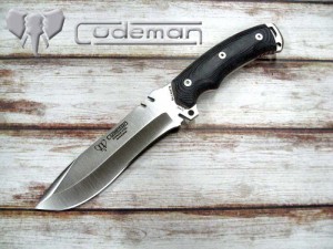 ●● クードマン CUD291M  ブッシュクラフト ナイフ BOHLER N695鋼/マイカルタハンドル アウトドア,Cudeman BUSHCRAFT Knife