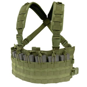 コンドル タクティカルギア MCR6 OD OPS チェストリグ MOLLE モジュラー ベスト CONDOR M4/M16マガジンポーチ【送料無料】