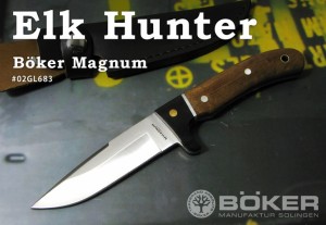 BOKER Magnum/ボーカー マグナム #02GL683 エルクハンター シースナイフ【送料無料】