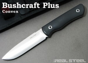 【特価品】 リアルスチール 3720 ブッシュクラフト プラス コンベックス シースナイフ,Real Steel Bushcraft Plus Convex【日本正規品】