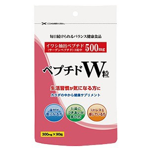 ペプチドＷ粒　90粒　ユーワ