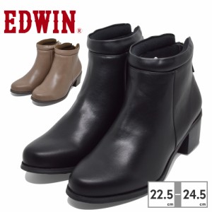 エドウィン ブーツ レディース ヒール高 約5.0cm EDWIN 11275 新作 送料無料