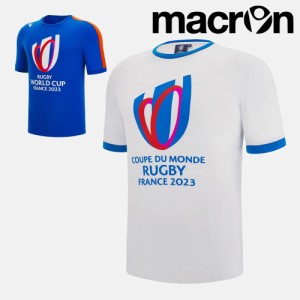 マクロン Tシャツ メンズ レディース RWC 2023 FRANCE Tシャツ 送料無料 57127005 57127008