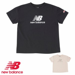 ニューバランス ウェア キッズ ABT45065 スタックドロゴ ショートスリーブTシャツ 新作 Stacked logo new balance