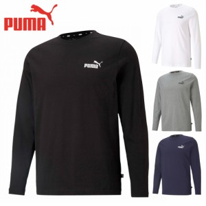 プーマ Tシャツ メンズ 589027 ESS NO1 ロゴ LS Tシャツ 新作 01 02 03 06 PUMA