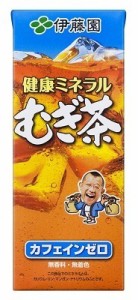 健康ミネラル むぎ茶 紙パック 250ml×24本 伊藤園