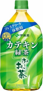 お茶 ペットボトル 伊藤園 おーいお茶 カテキン緑茶 1L×12本×2ケース (トクホ)(特定保健用食品)