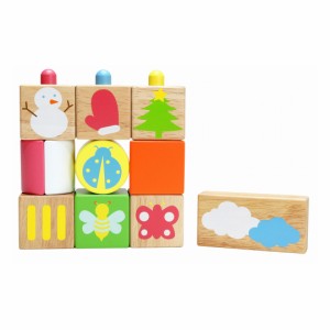 POP UP ブロックス ブロック つみき 知育玩具 おもちゃ 誕生日 プレゼント 子供 1歳 木のおもちゃ