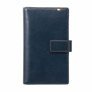 ミラグロ レザー 本革 イタリア製 長財布 カードケース ネイビー CA-S-2163-NV