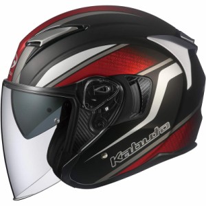 OGK KABUTO オージーケーカブト EXCEED DEUCE ジェットヘルメットフラットブラック L 2067312