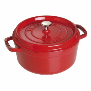 Staub ストウブ ピコココット ラウンド 20cm チェリー 40509-820