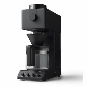 コーヒーメーカー 全自動 ツインバード TWINBIRD 全自動コーヒーメーカー 6カップ用 ブラック CM-D465B