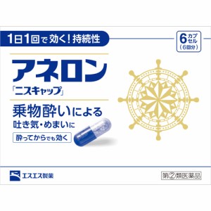 【第(2)類医薬品】 エスエス製薬 アネロン ニスキャップ 6カプセル (NEW) 【送料込/メール便発送】