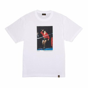 D.R.G.N Red Jacket Photo Tee - White 【送料込/メール便発送】