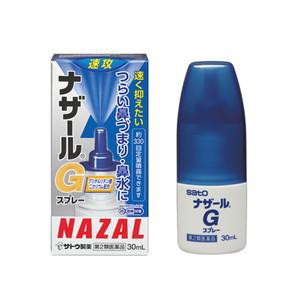 【第2類医薬品】 佐藤製薬 ナザールG スプレー 30ml 【送料込/メール便発送】