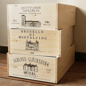 木箱 収納ボックス ワインボックス ウッドボックス おしゃれ ワイン木箱  BREAブレア