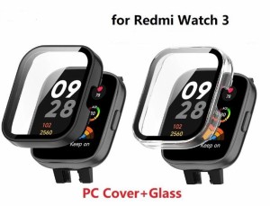 【ゆうパケット対応】Xiaomi Redmi Watch 3 ガラス 保護 ケース 防水 カバー フィルム ケース 交換ケース 保護ケース 液晶画面保護 PC 保