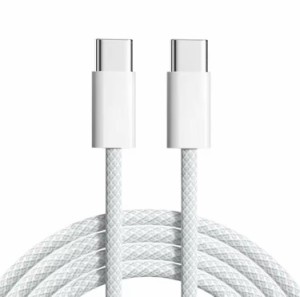 【ゆうパケット対応】60W USB-C ケーブル 1m iPhone15 iPad Pro Type-C タイプC 充電 充電器 充電ケーブル データ転送 iphone PD対応 急