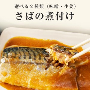 選べる あじ いわし さばの煮付け 10切 1袋 400g 送料無料 さば 鯖 サバ イワシ 魚 鯖の味噌煮 鯖の生姜煮 煮魚 切り身 簡単調理 レトル