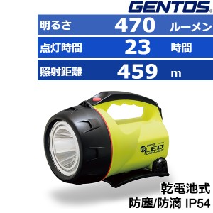 ジェントス LED 懐中電灯 ライト シンプル LK-314D