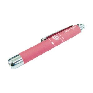 コンテック ラバー調ペン型 UV-LEDブラックライト ピンク