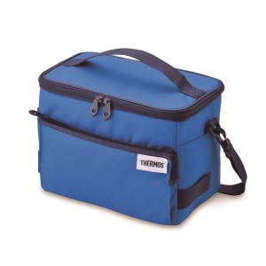 サーモス 保冷バッグ 小さめ 5L 折りたたみ クーラーバッグ ソフトクーラー ブルー RFD-005BL