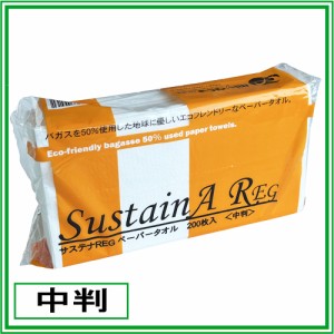 【送料無料】ペーパータオル SustainA REG 45冊