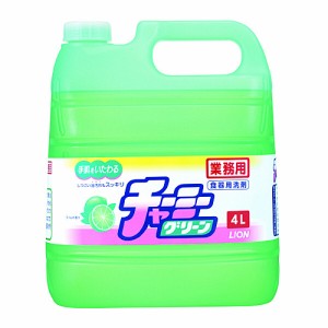 LION チャーミーグリーン4Lボトル_ライオン_業務用_中性洗剤_食器_4903301474678