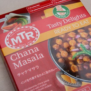 レトルトカレー MTR チャナマサラ 300g 1袋【2人前】Chana Masala