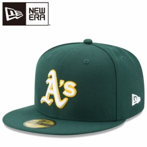 ニューエラ キャップ 59FIFTY MLBオンフィールド オークランド・アスレチックス ロード 13554984