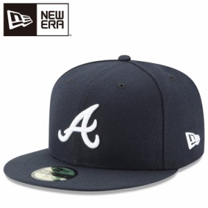 ニューエラ キャップ 59FIFTY MLBオンフィールド アトランタ・ブレーブス ロード 13555019