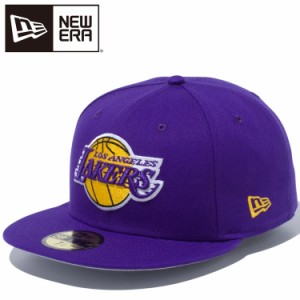 ニューエラ キャップ 59FIFTY ロサンゼルス・レイカーズ パープル × チームカラー 13562248