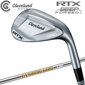 クリーブランド RTX DEEP FORGED 2 ウェッジ DynamicGold 日本仕様 2023モデル