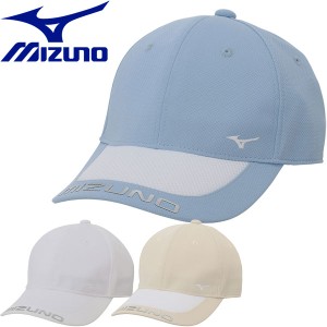 ミズノ ゴルフ mizunoロゴキャップ レディース 帽子 E2MWB202 2024春夏モデル