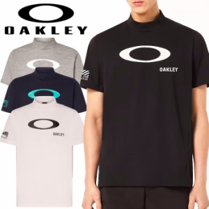 オークリー ゴルフ OAKLEY ELLIPSE LOGO MOCK 半袖モックシャツ メンズ 2024春夏 ゴルフウェア FOA406524