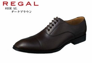 REGAL (リーガル) 811R AL 本革 ドレストラッド ビジネスシューズ 日本製 キメが細かい質の高いレザーは、しっとりとした質感 冠婚葬祭に