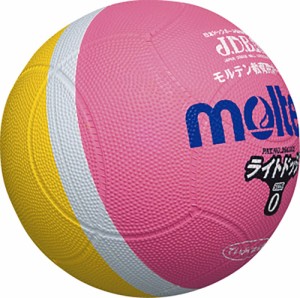 モルテン(Molten) SLD0PL ライトドッジ ライトドッジボール軽量0号球　ピンク×黄