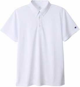 Champion(チャンピオン) C3XS397 BD＿POLO ボタンダウン 半袖ポロシャツ C3−XS397