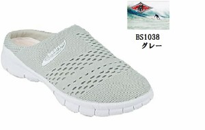 Bear Surf(ベアーサーフ)BS1038 軽量カジュアルクロッグサボサンダルスニーカー 屈曲性のいいナイロンメッシュ素材 レディス